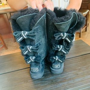 Ugg Rhinestone bow boots